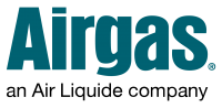 Airgas. an Air Liquide company logo