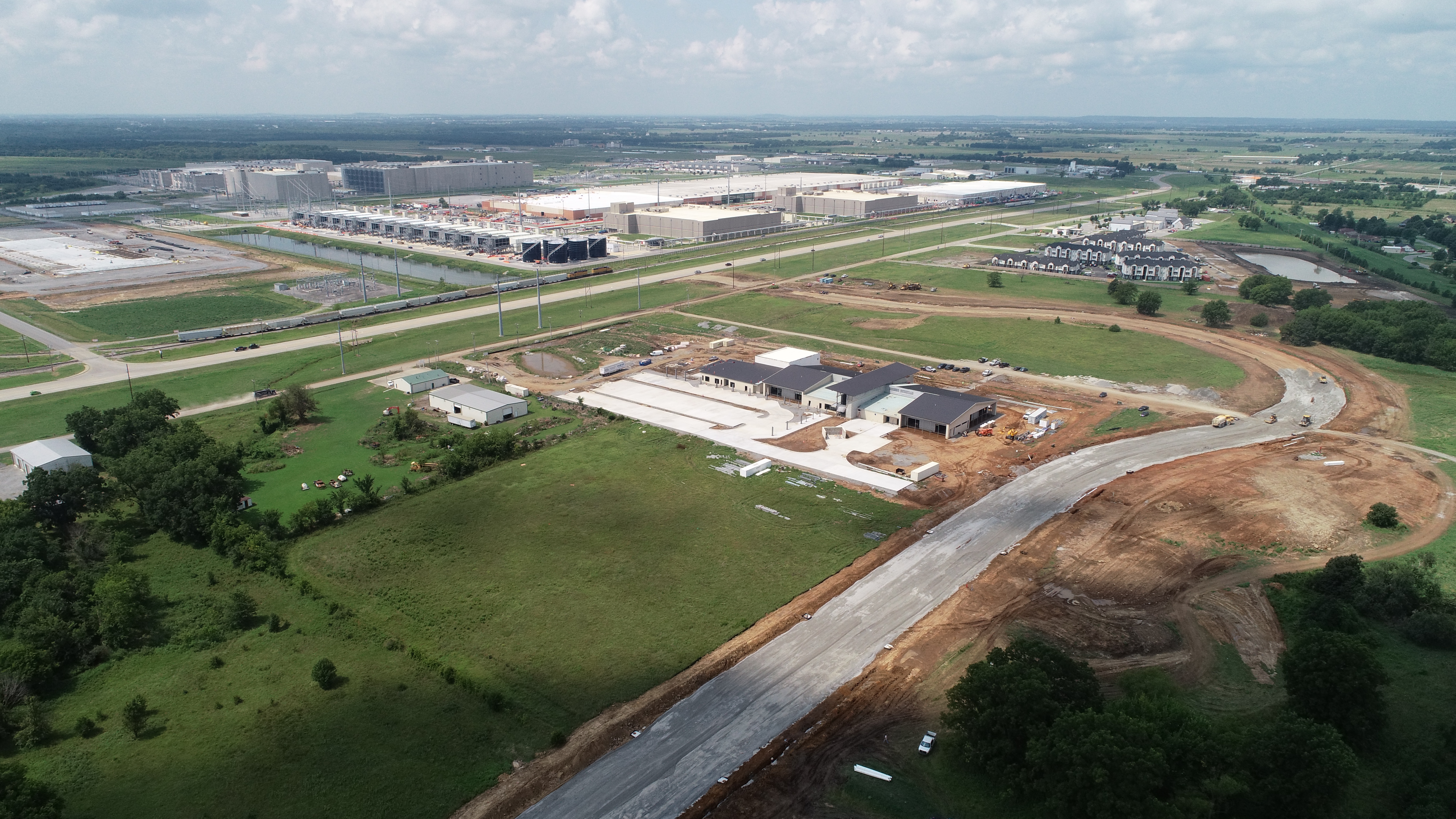 LIFE IN OUR NECK OF THE WOODS: Construction progress on Cherokee Nation ...